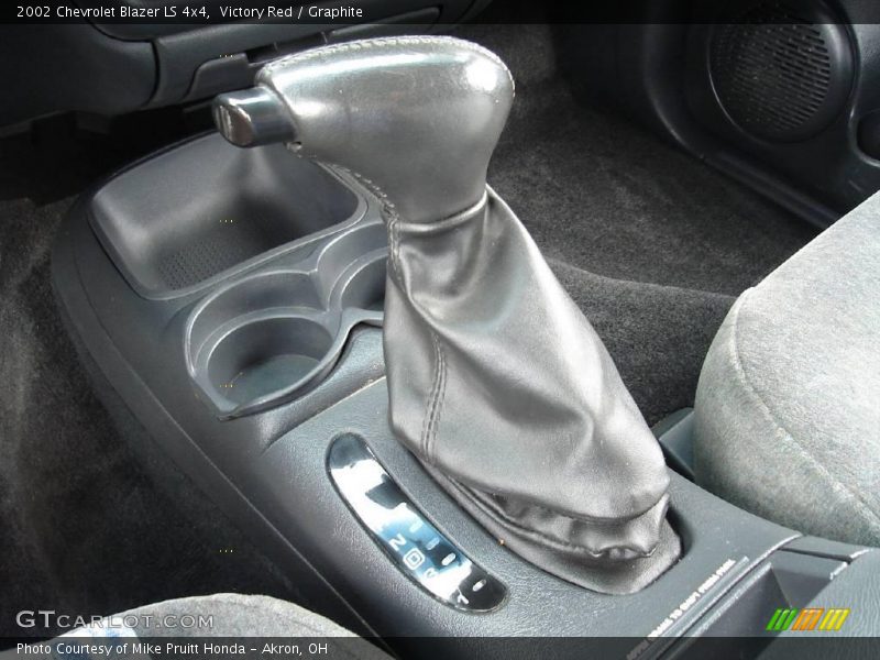 Victory Red / Graphite 2002 Chevrolet Blazer LS 4x4