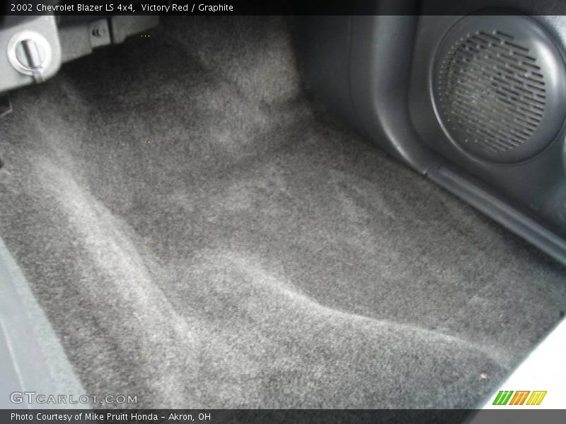 Victory Red / Graphite 2002 Chevrolet Blazer LS 4x4