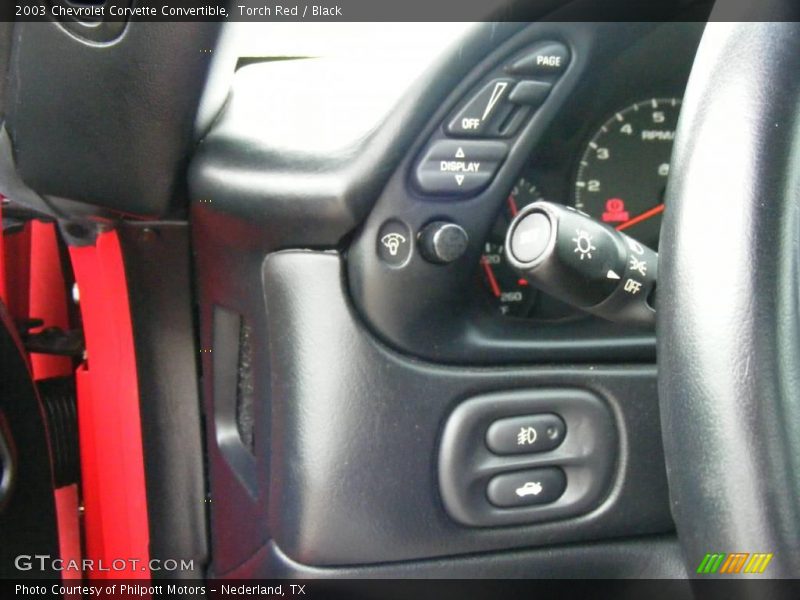Torch Red / Black 2003 Chevrolet Corvette Convertible