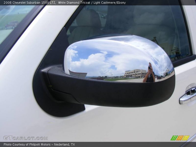White Diamond Tricoat / Light Cashmere/Ebony 2008 Chevrolet Suburban 1500 LTZ