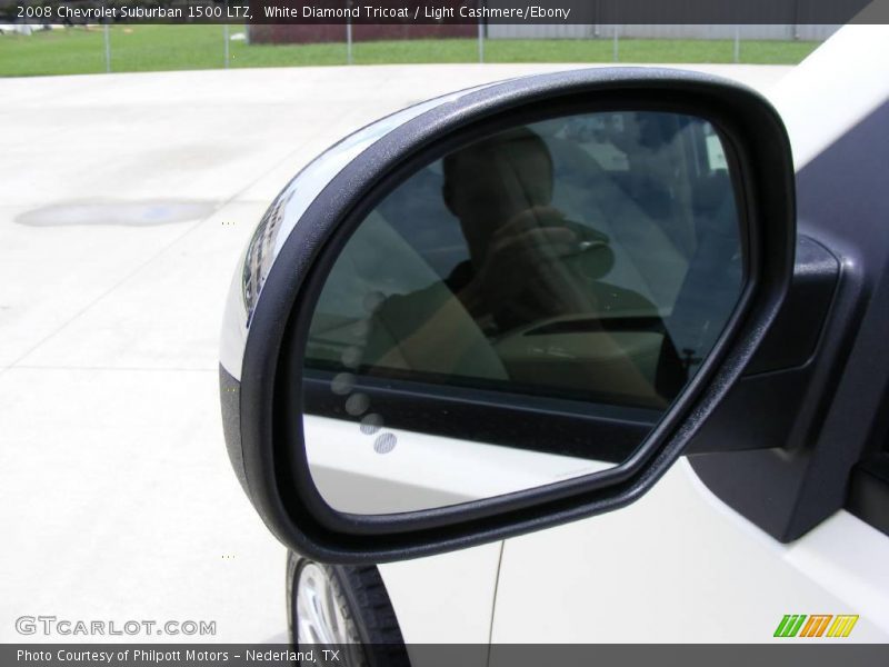 White Diamond Tricoat / Light Cashmere/Ebony 2008 Chevrolet Suburban 1500 LTZ