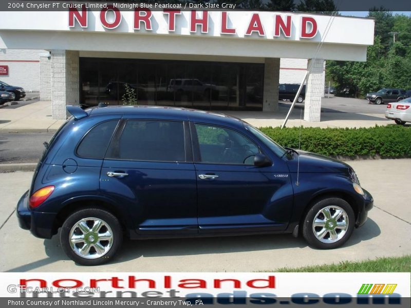 Midnight Blue Pearlcoat / Dark Slate Gray 2004 Chrysler PT Cruiser Limited