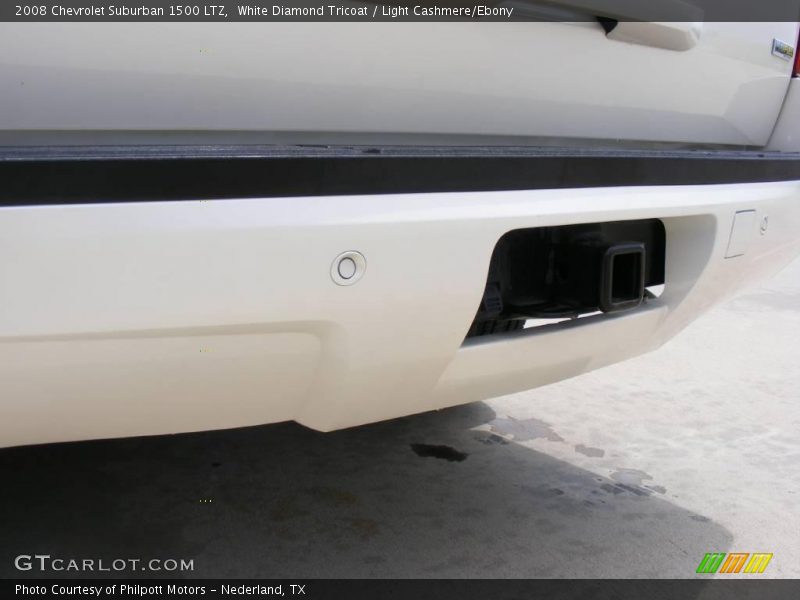 White Diamond Tricoat / Light Cashmere/Ebony 2008 Chevrolet Suburban 1500 LTZ
