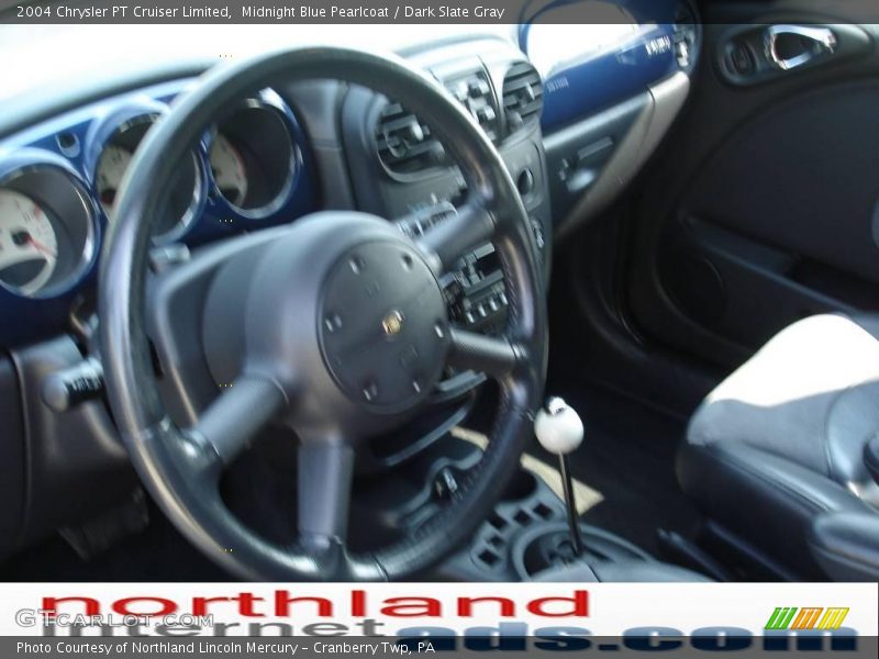 Midnight Blue Pearlcoat / Dark Slate Gray 2004 Chrysler PT Cruiser Limited