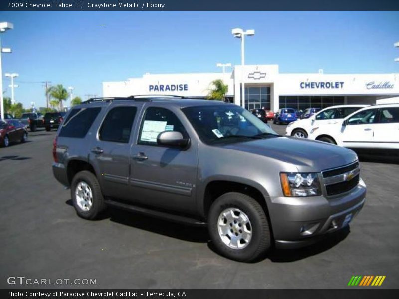 Graystone Metallic / Ebony 2009 Chevrolet Tahoe LT