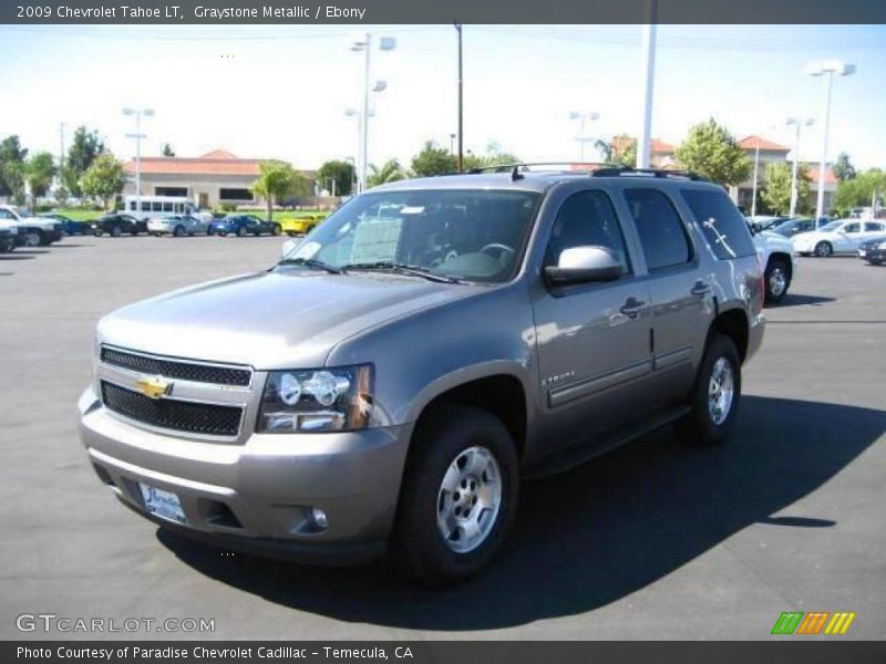 Graystone Metallic / Ebony 2009 Chevrolet Tahoe LT