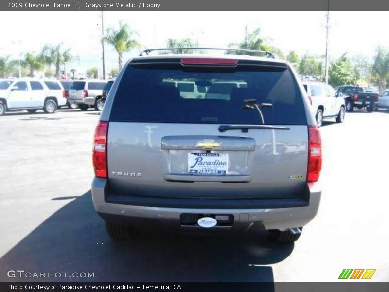 Graystone Metallic / Ebony 2009 Chevrolet Tahoe LT