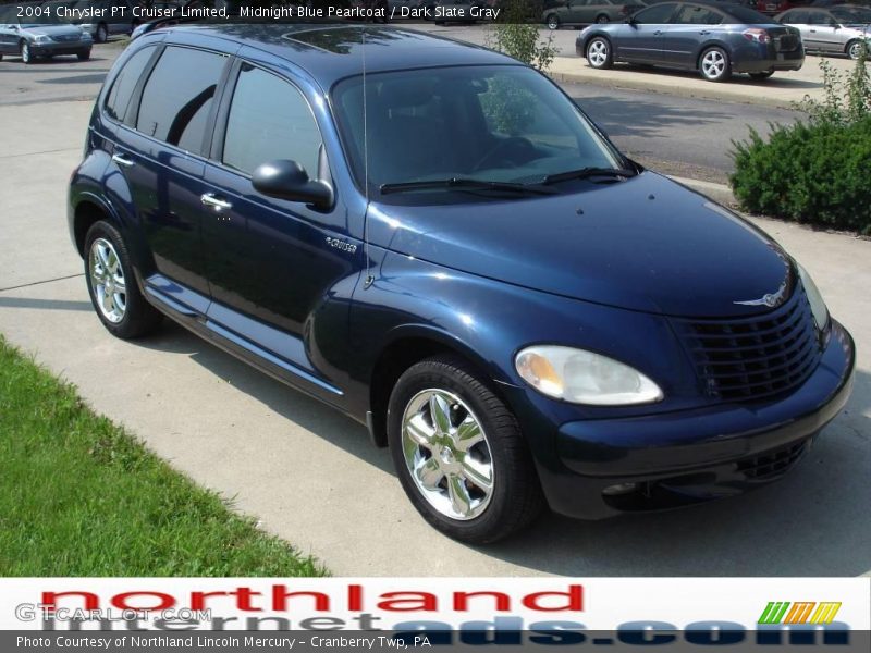 Midnight Blue Pearlcoat / Dark Slate Gray 2004 Chrysler PT Cruiser Limited