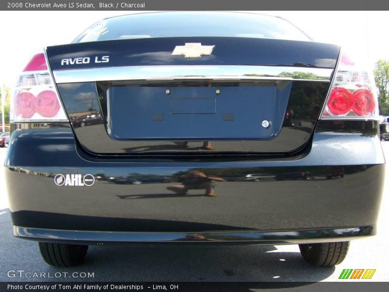 Black / Charcoal 2008 Chevrolet Aveo LS Sedan