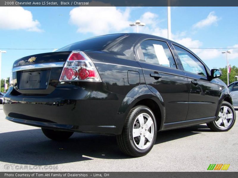 Black / Charcoal 2008 Chevrolet Aveo LS Sedan
