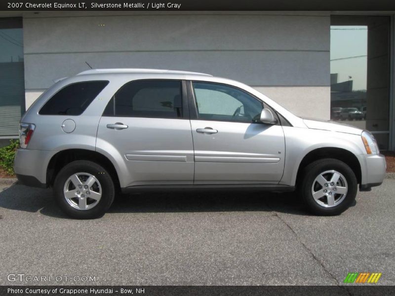 Silverstone Metallic / Light Gray 2007 Chevrolet Equinox LT