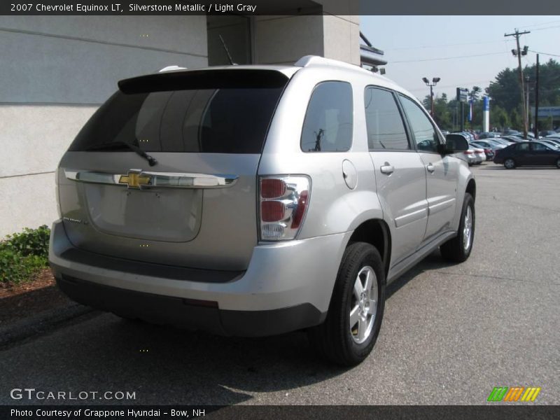 Silverstone Metallic / Light Gray 2007 Chevrolet Equinox LT