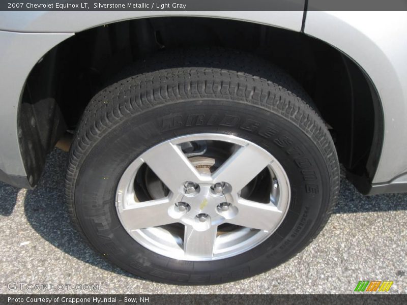 Silverstone Metallic / Light Gray 2007 Chevrolet Equinox LT