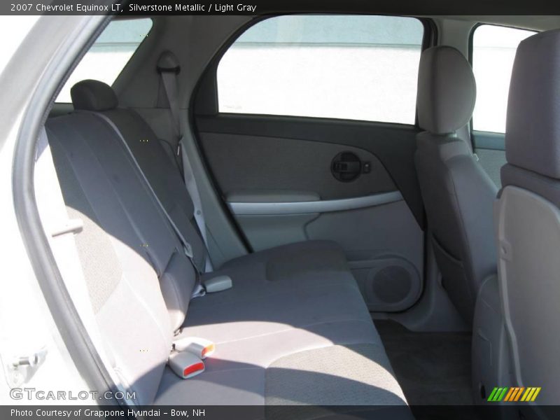 Silverstone Metallic / Light Gray 2007 Chevrolet Equinox LT