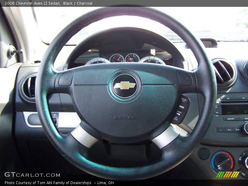 Black / Charcoal 2008 Chevrolet Aveo LS Sedan