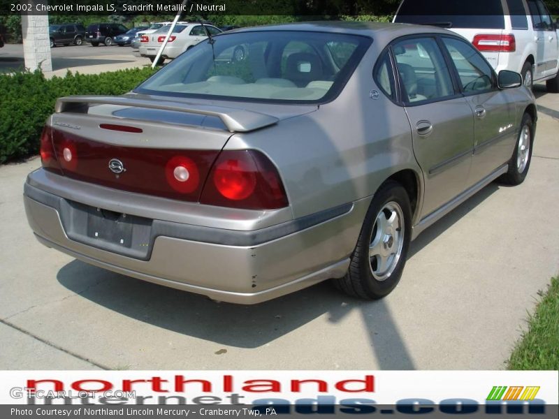 Sandrift Metallic / Neutral 2002 Chevrolet Impala LS