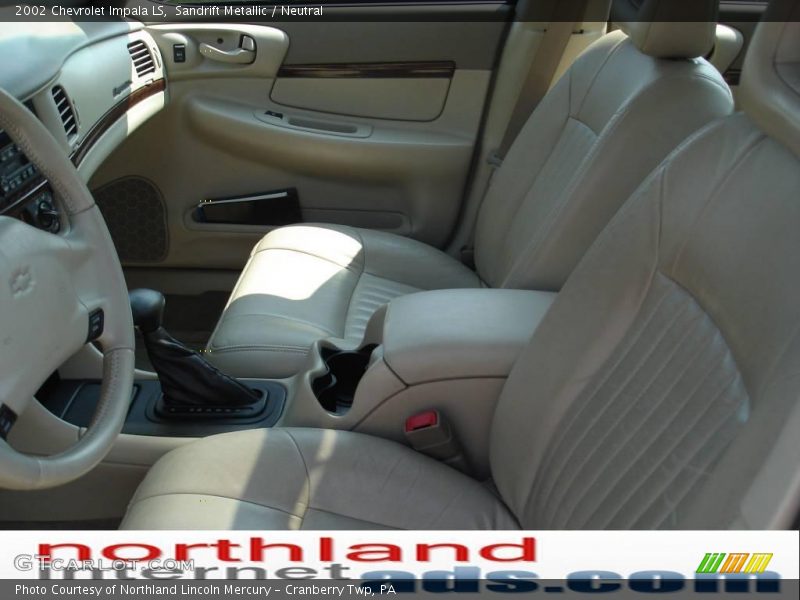 Sandrift Metallic / Neutral 2002 Chevrolet Impala LS