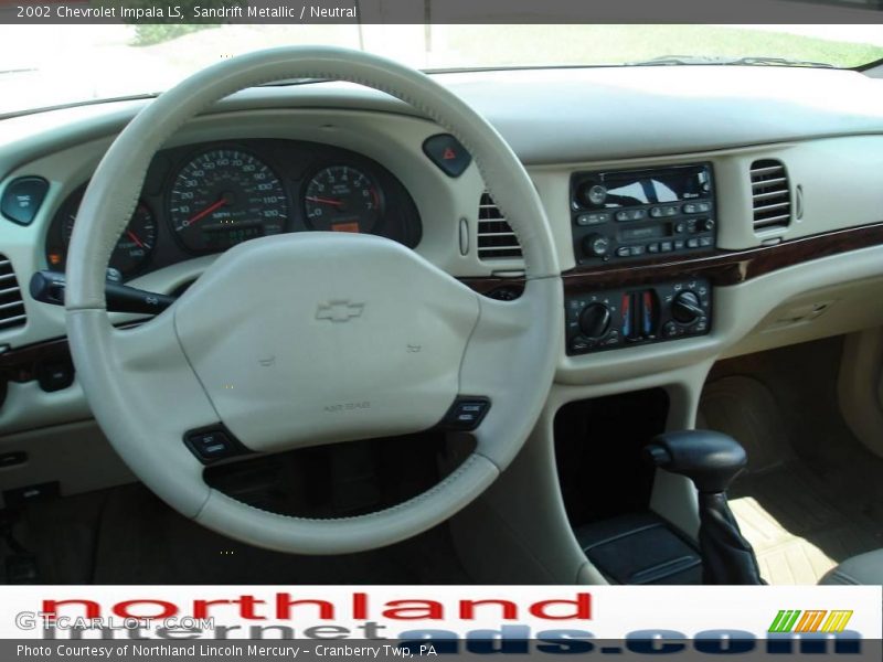 Sandrift Metallic / Neutral 2002 Chevrolet Impala LS