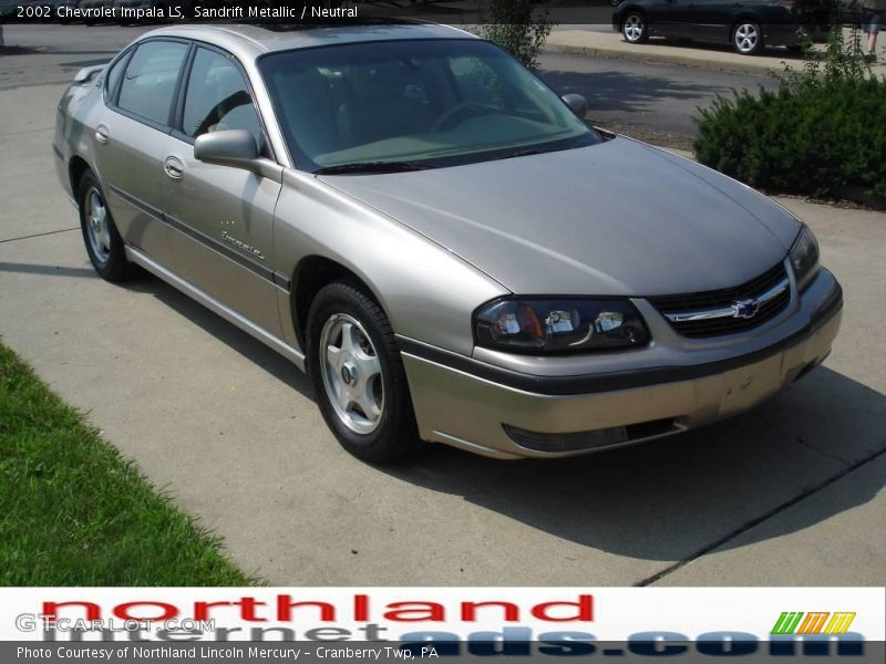 Sandrift Metallic / Neutral 2002 Chevrolet Impala LS