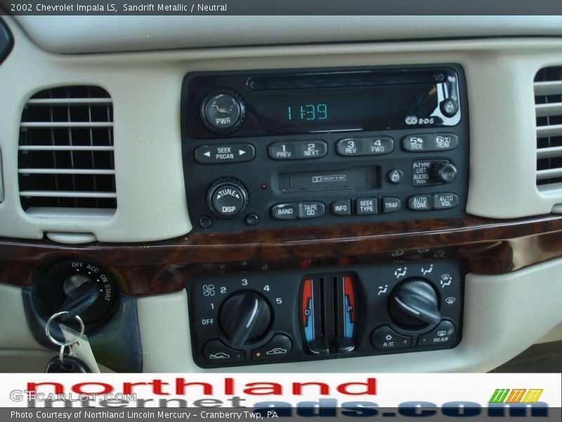 Sandrift Metallic / Neutral 2002 Chevrolet Impala LS