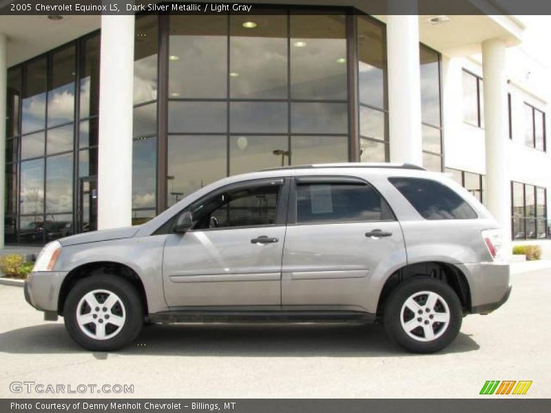 Dark Silver Metallic / Light Gray 2005 Chevrolet Equinox LS