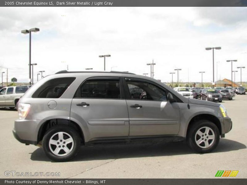 Dark Silver Metallic / Light Gray 2005 Chevrolet Equinox LS