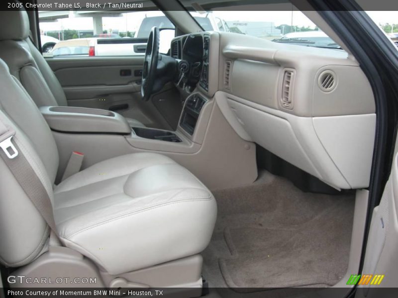Black / Tan/Neutral 2005 Chevrolet Tahoe LS