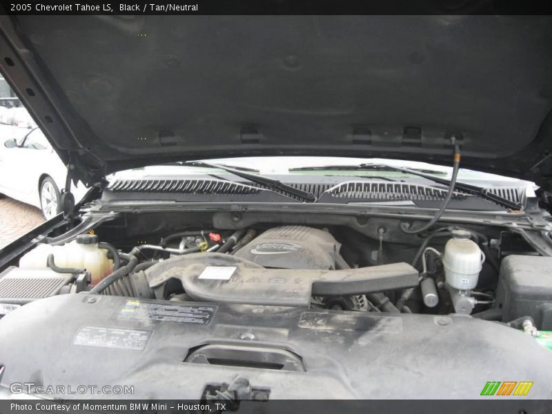 Black / Tan/Neutral 2005 Chevrolet Tahoe LS
