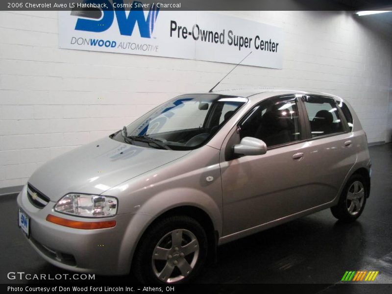 Cosmic Silver / Charcoal 2006 Chevrolet Aveo LS Hatchback