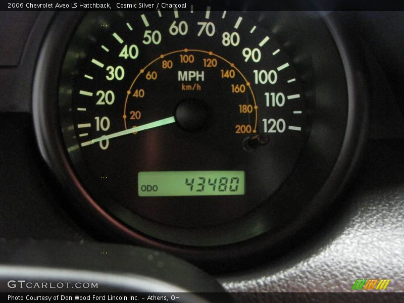 Cosmic Silver / Charcoal 2006 Chevrolet Aveo LS Hatchback