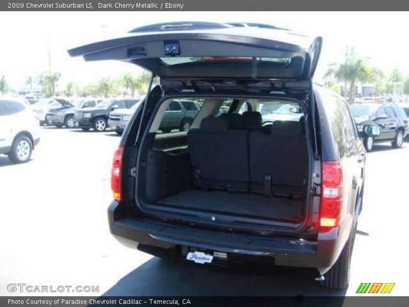 Dark Cherry Metallic / Ebony 2009 Chevrolet Suburban LS