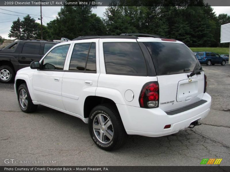 Summit White / Ebony 2009 Chevrolet TrailBlazer LT 4x4