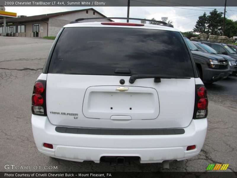 Summit White / Ebony 2009 Chevrolet TrailBlazer LT 4x4
