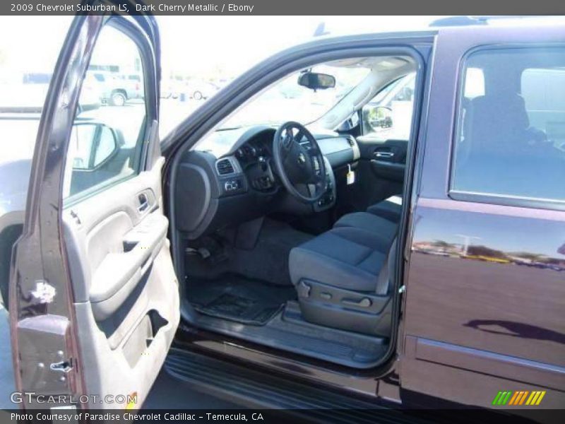 Dark Cherry Metallic / Ebony 2009 Chevrolet Suburban LS