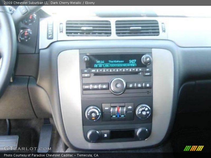 Dark Cherry Metallic / Ebony 2009 Chevrolet Suburban LS