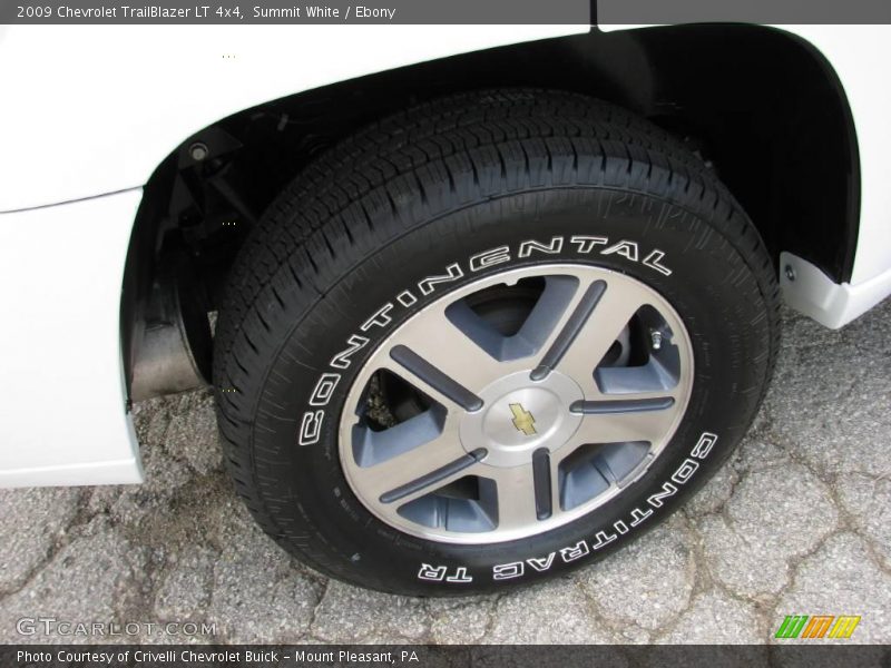 Summit White / Ebony 2009 Chevrolet TrailBlazer LT 4x4