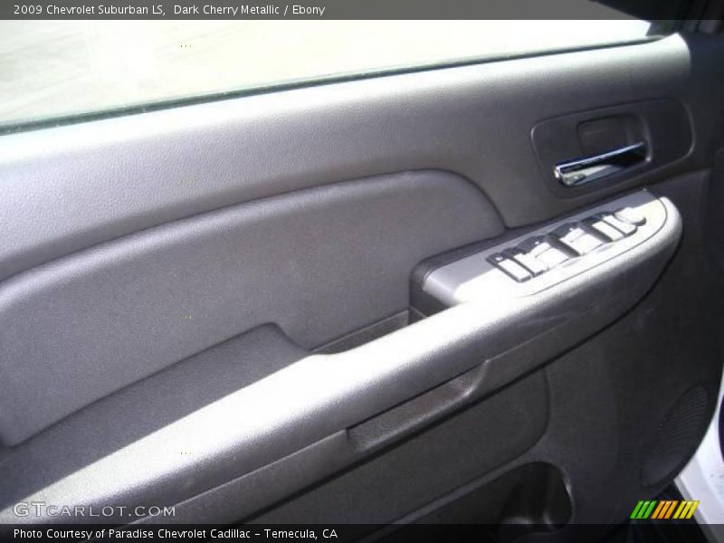 Dark Cherry Metallic / Ebony 2009 Chevrolet Suburban LS