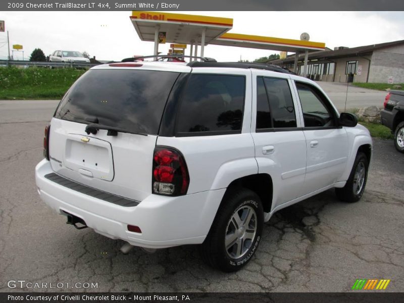 Summit White / Ebony 2009 Chevrolet TrailBlazer LT 4x4