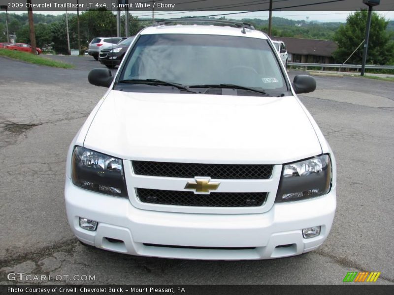 Summit White / Ebony 2009 Chevrolet TrailBlazer LT 4x4