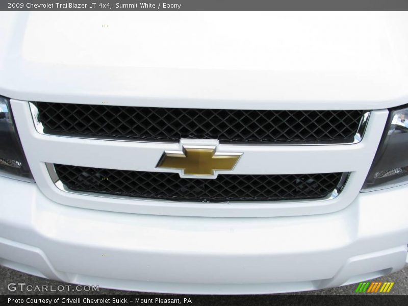 Summit White / Ebony 2009 Chevrolet TrailBlazer LT 4x4