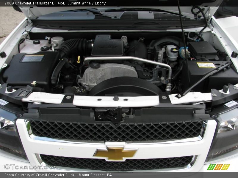 Summit White / Ebony 2009 Chevrolet TrailBlazer LT 4x4