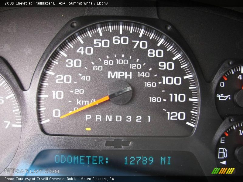 Summit White / Ebony 2009 Chevrolet TrailBlazer LT 4x4