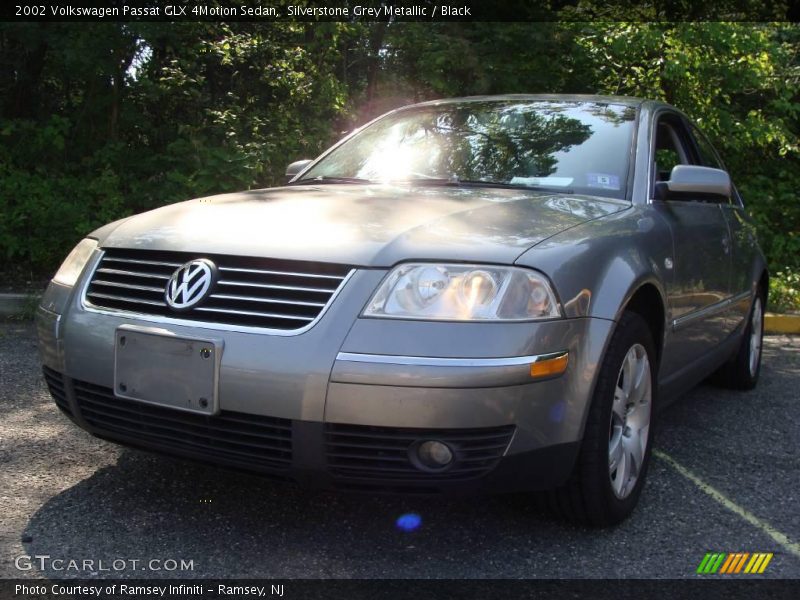Silverstone Grey Metallic / Black 2002 Volkswagen Passat GLX 4Motion Sedan