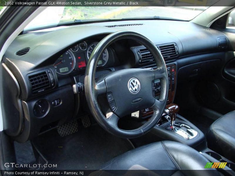 Silverstone Grey Metallic / Black 2002 Volkswagen Passat GLX 4Motion Sedan