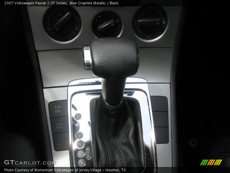 Blue Graphite Metallic / Black 2007 Volkswagen Passat 2.0T Sedan