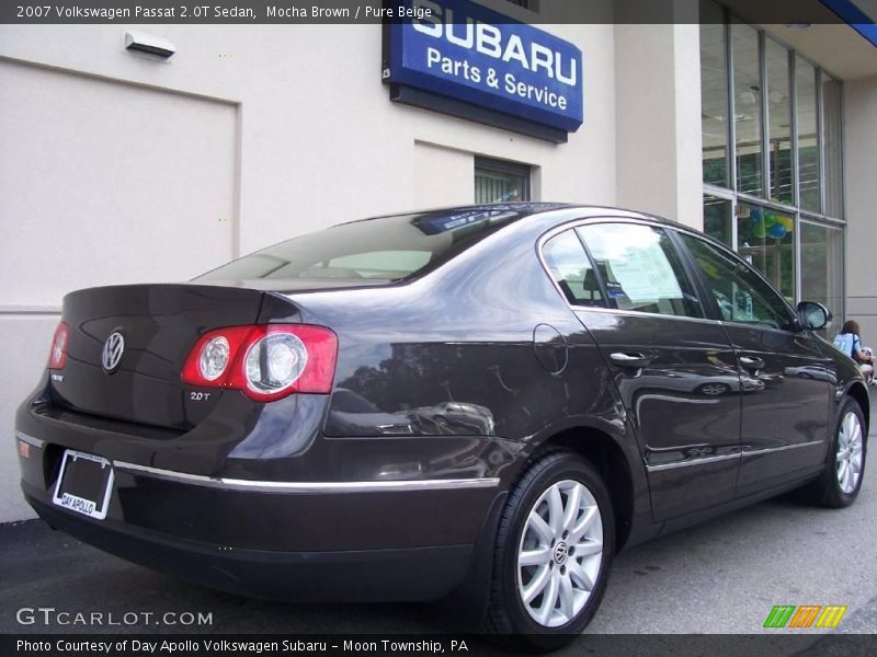 Mocha Brown / Pure Beige 2007 Volkswagen Passat 2.0T Sedan