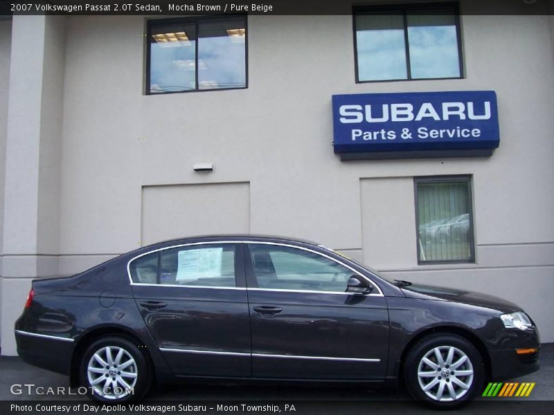 Mocha Brown / Pure Beige 2007 Volkswagen Passat 2.0T Sedan