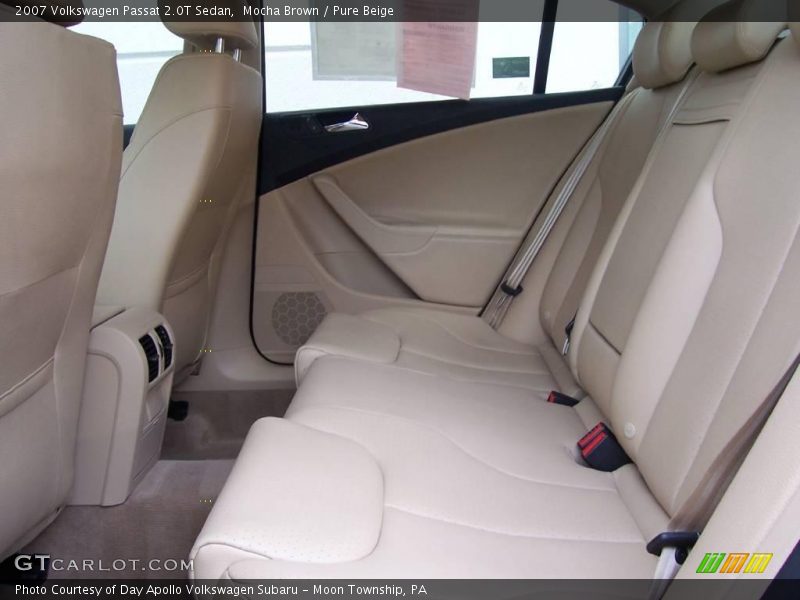Mocha Brown / Pure Beige 2007 Volkswagen Passat 2.0T Sedan