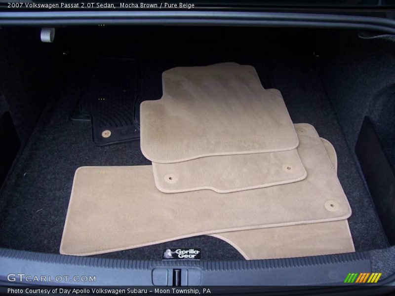 Mocha Brown / Pure Beige 2007 Volkswagen Passat 2.0T Sedan