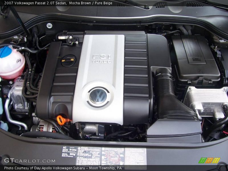 Mocha Brown / Pure Beige 2007 Volkswagen Passat 2.0T Sedan